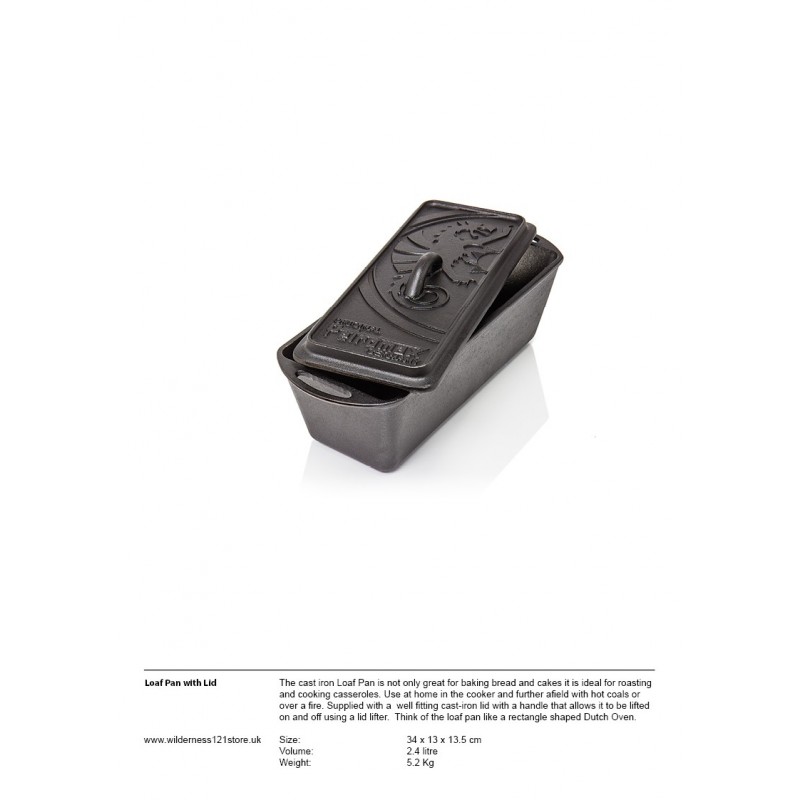Petromax Loaf pan with lid Petromax Loaf pan with lid