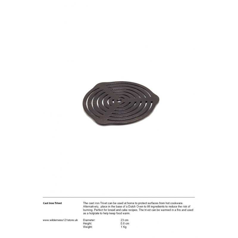 Cast iron trivet Cast iron trivet